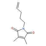 1H-Pyrrole-2,5-dione, 3,4-dimethyl-1-(4-pentenyl)-