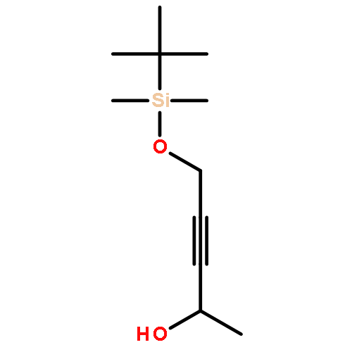 3-Pentyn-2-ol, 5-[[(1,1-dimethylethyl)dimethylsilyl]oxy]-