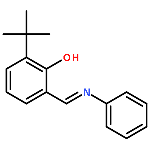 Phenol, 2-(1,1-dimethylethyl)-6-[(phenylimino)methyl]-