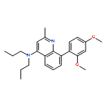 4-Quinolinamine, 8-(2,4-dimethoxyphenyl)-2-methyl-N,N-dipropyl-