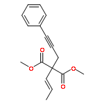 Propanedioic acid, (3-phenyl-2-propynyl)-2-propenyl-, dimethyl ester