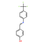 Phenol, 4-[[[4-(trifluoromethyl)phenyl]imino]methyl]-