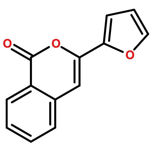 1H-2-Benzopyran-1-one, 3-(2-furanyl)-