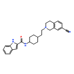 trans-N-[4-[2-(7-Cyano-1,2,3,4-tetrahydroisoquinolin-2-yl)ethyl]cyclohexyl]-1H-indole-2-carboxamide