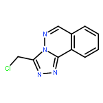 1,2,4-Triazolo[3,4-a]phthalazine, 3-(chloromethyl)-