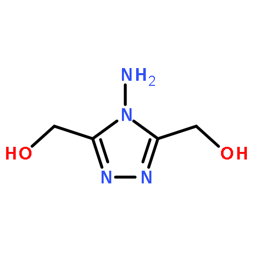 4H-1,2,4-Triazole-3,5-dimethanol, 4-amino-