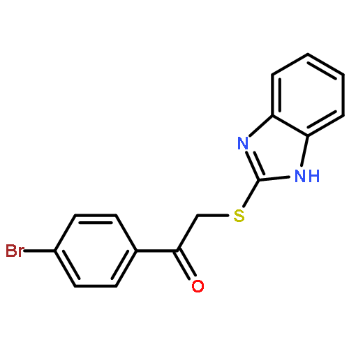 Ethanone, 2-(1H-benzimidazol-2-ylthio)-1-(4-bromophenyl)-