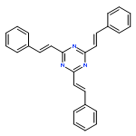 2,4,6-tris[(Z)-2-phenylethenyl]-1,3,5-triazine