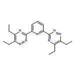 3-[6-(5,6-DIETHYL-1,2,4-TRIAZIN-3-YL)PYRIDIN-2-YL]-5,6-DIETHYL-1,2,4-TRIAZINE 