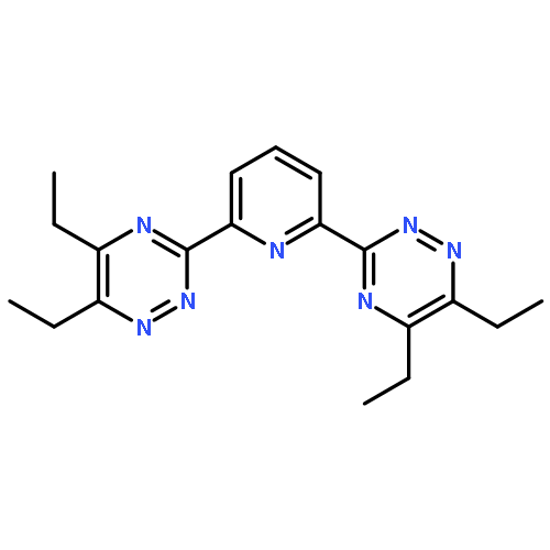 3-[6-(5,6-DIETHYL-1,2,4-TRIAZIN-3-YL)PYRIDIN-2-YL]-5,6-DIETHYL-1,2,4-TRIAZINE 