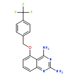 2,4-Quinazolinediamine, 5-[[4-(trifluoromethyl)phenyl]methoxy]-