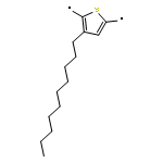 Poly(3-decyl-2,5-thiophenediyl)