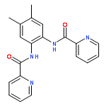 2-Pyridinecarboxamide, N,N'-(4,5-dimethyl-1,2-phenylene)bis-