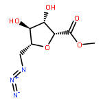 D-Gluconic acid, 2,5-anhydro-6-azido-6-deoxy-, methyl ester