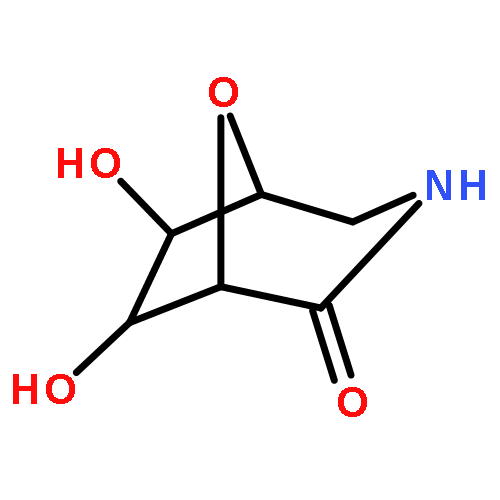 8-Oxa-3-azabicyclo[3.2.1]octan-2-one, 6,7-dihydroxy-, (1R,5R,6S,7S)-