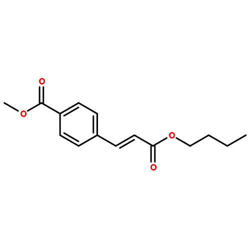 Benzoic acid, 4-[(1E)-3-butoxy-3-oxo-1-propenyl]-, methyl ester