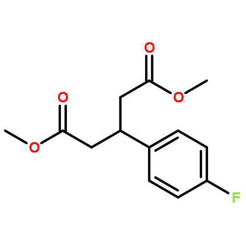 Pentanedioic acid, 3-(4-fluorophenyl)-, dimethyl ester