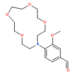 Benzaldehyde,3-methoxy-4-(1,4,7,10-tetraoxa-13-azacyclopentadec-13-yl)-