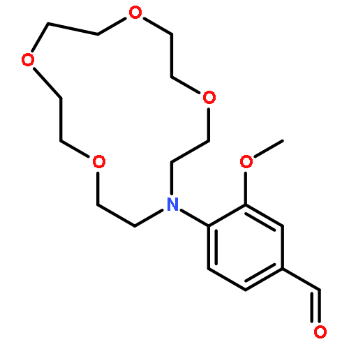 Benzaldehyde,3-methoxy-4-(1,4,7,10-tetraoxa-13-azacyclopentadec-13-yl)-