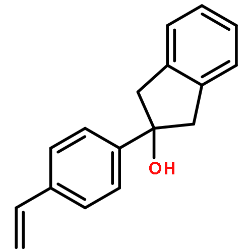 1H-Inden-2-ol, 2-(4-ethenylphenyl)-2,3-dihydro-