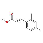 2-Propenoic acid, 3-(2,4-dimethylphenyl)-, methyl ester, (2E)-