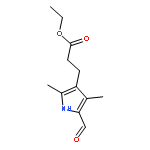 1H-Pyrrole-3-propanoicacid, 5-formyl-2,4-dimethyl-, ethyl ester