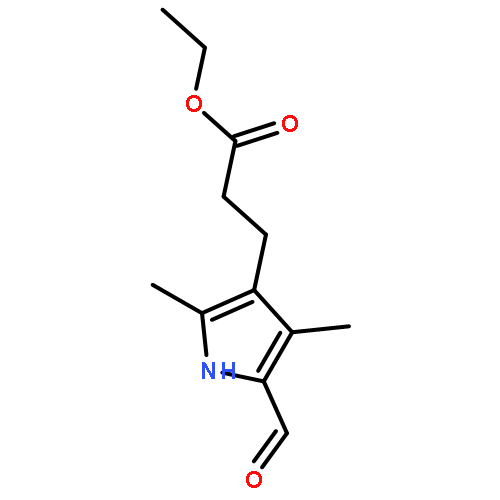 1H-Pyrrole-3-propanoicacid, 5-formyl-2,4-dimethyl-, ethyl ester