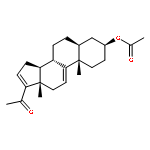 Pregna-9(11),16-dien-20-one,3-(acetyloxy)-, (3b,5a)-