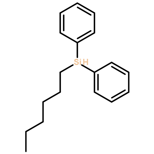 Silane, hexyldiphenyl-