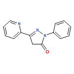 2-phenyl-5-(pyridin-2-yl)-2,4-dihydro-3H-pyrazol-3-one