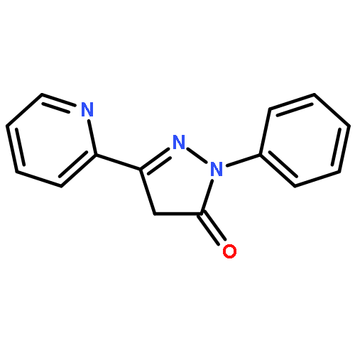 2-phenyl-5-(pyridin-2-yl)-2,4-dihydro-3H-pyrazol-3-one