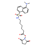 1-Naphthalenesulfonamide,5-(dimethylamino)-N-[6-[(2,5-dioxo-1-pyrrolidinyl)oxy]-6-oxohexyl]-