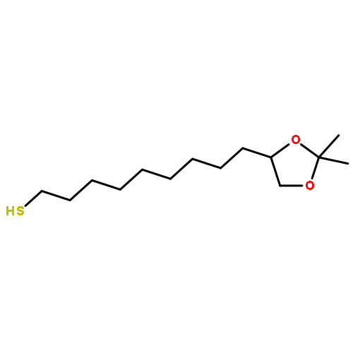 1,3-Dioxolane-4-nonanethiol, 2,2-dimethyl-