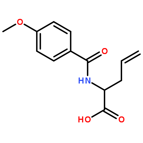 4-PENTENOIC ACID, 2-[(4-METHOXYBENZOYL)AMINO]-