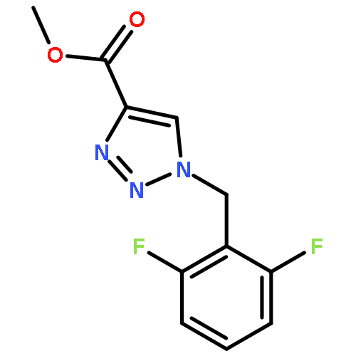 Methyl 1-(2,6-difluorobenzyl)-1H-1,2,3-triazole-4-carboxylate