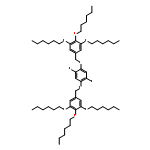 Benzene, 1,4-diiodo-2,5-bis[[3,4,5-tris(hexyloxy)phenyl]methoxy]-