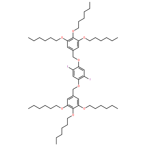 Benzene, 1,4-diiodo-2,5-bis[[3,4,5-tris(hexyloxy)phenyl]methoxy]-