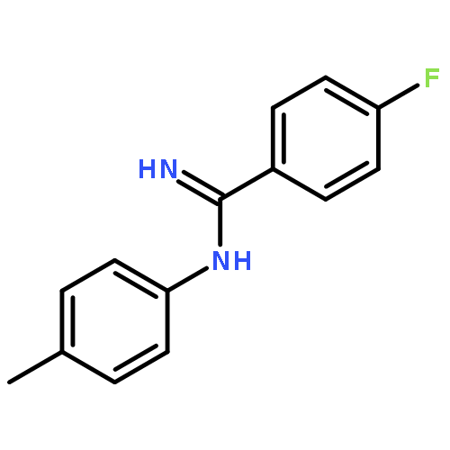 Benzenecarboximidamide, 4-fluoro-N-(4-methylphenyl)-