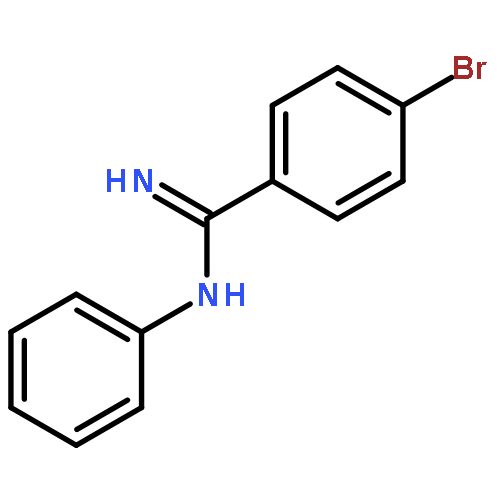 Benzenecarboximidamide, 4-bromo-N-phenyl-