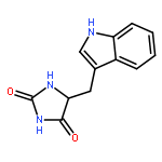 5-(1H-indol-3-ylmethyl)-2,4-Imidazolidinedione