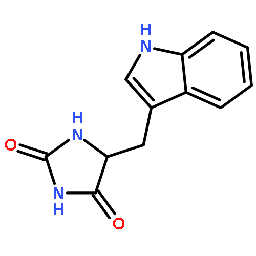 5-(1H-indol-3-ylmethyl)-2,4-Imidazolidinedione