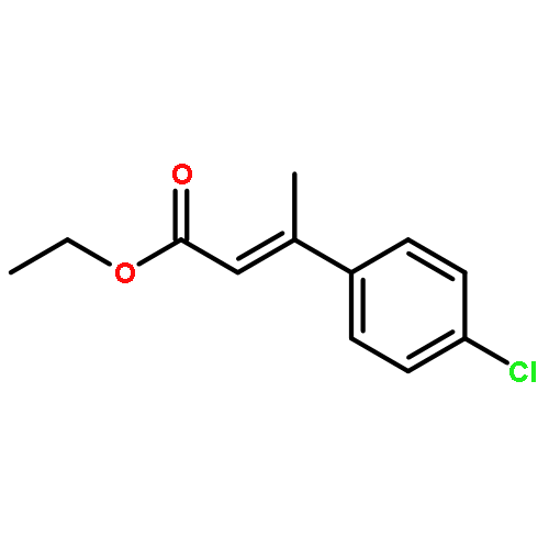 2-Butenoic acid, 3-(4-chlorophenyl)-, ethyl ester