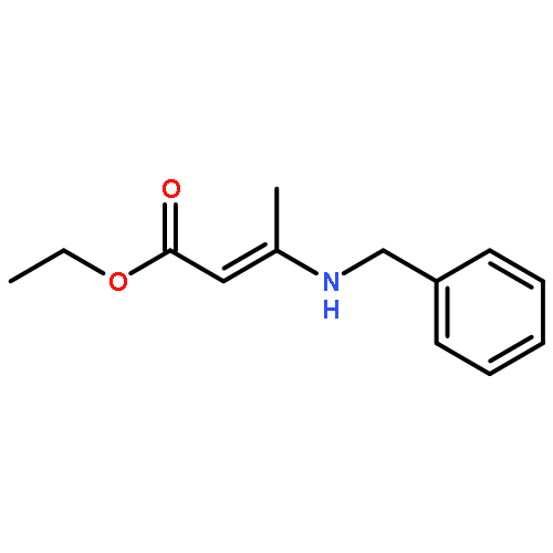 2-Butenoic acid, 3-[(phenylmethyl)amino]-, ethyl ester, (2Z)-