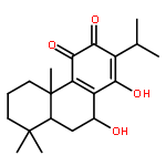 1,4-Phenanthrenedione,4b,5,6,7,8,8a,9,10-octahydro-3,10-dihydroxy-4b,8,8-trimethyl-2-(1-methylethyl)-,(4bS,8aS,10S)-