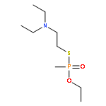 Phosphonothioic acid, methyl-, S-(2-(diethylamino)ethyl) O-ethyl ester