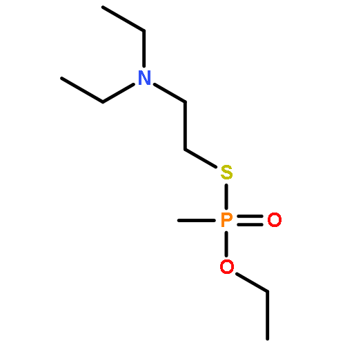 Phosphonothioic acid, methyl-, S-(2-(diethylamino)ethyl) O-ethyl ester