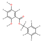 2,5-Dihydroxy-benzoesaeure-benzylester