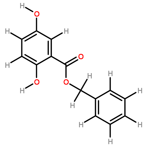 2,5-Dihydroxy-benzoesaeure-benzylester