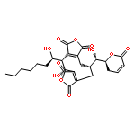 1H-Cyclonona[1,2-c:5,6-c']difuran-1,3,6,8(4H)-tetrone,10-[(R)-[(2R)-3,6-dihydro-6-oxo-2H-pyran-2-yl]hydroxymethyl]-5,9,10,11-tetrahydro-4-hydroxy-5-[(1S)-1-hydroxyheptyl]-,(4S,5R,10R)-rel-(+)-