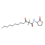 Dodecanamide, 2,2-difluoro-3-oxo-N-[(3S)-tetrahydro-2-oxo-3-furanyl]-